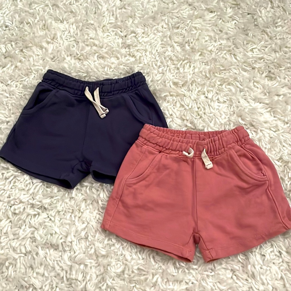 Zara Toddler 2 Pack Sweat Shorts 12-18M
